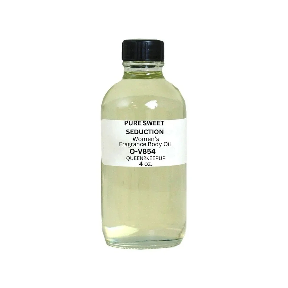 Pure Sweet Seduction Women's Body Oil Fruity, Floral & Romantic Scent 4 oz
